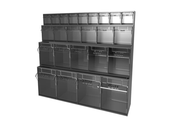 Clear Tilt Storage Box Kit