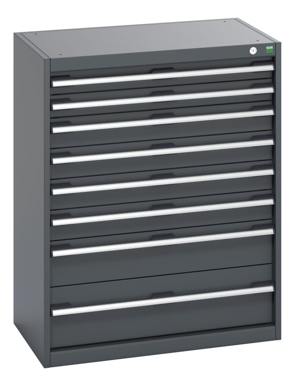 Bott Cubio SL-8510-8 Drawer Cabinet with 8 Drawers, WxDxH: 800x525x1000mm PN:40012102