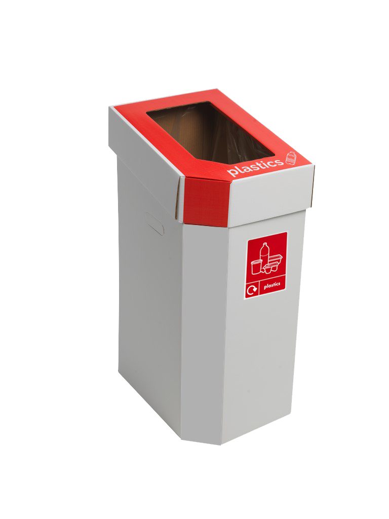 Gpc 60 Litre Cardboard Recycling Bins Set Of 5 Aldea Group