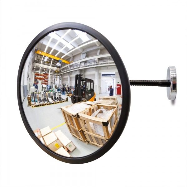 DETECTIVE Convex Mirror with Magnetic Fixing
