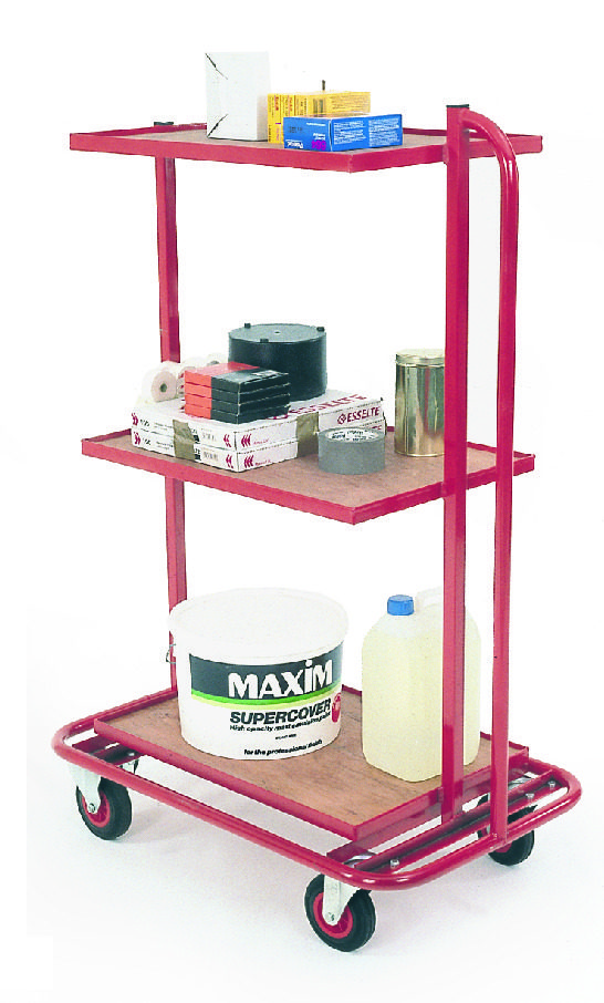 Three Tier Fixed Order Picking Trolley