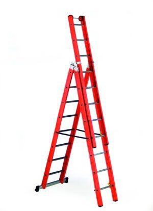 Glass Fibre 3 Way Combination Ladder
