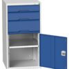 3 Drawer and Cupboard Combination Cabinet