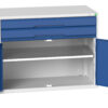 2 Drawer and Cupboard Combination Cabinet