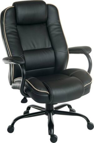 Leather Faced Executive Office Chair