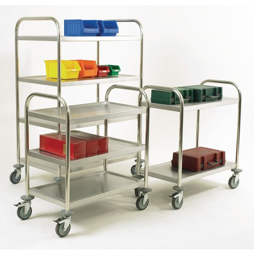 Stainless Steel Shelf Trolleys