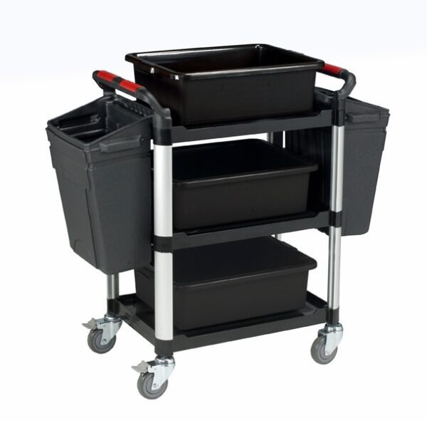3 Shelf Trolley with Accessories