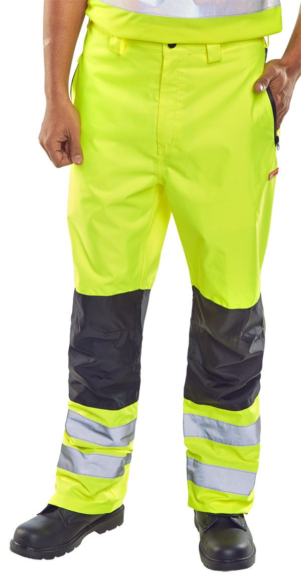 Contrast Hi Visibility Trousers