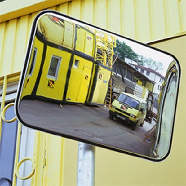 Rectangular Observation Mirrors
