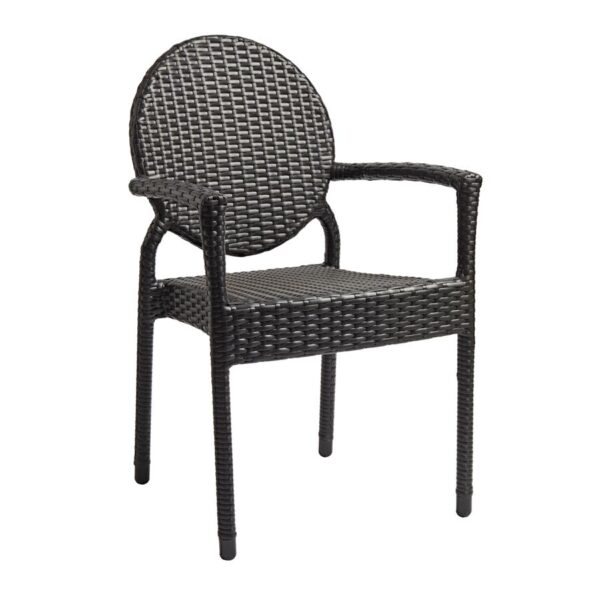 Outdoor Stacking Arm Chair