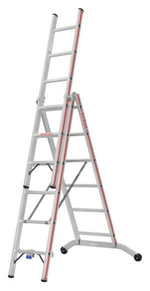 3 Section Industrial Combination Ladders