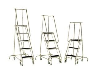Stainless Steel Mobile Steps