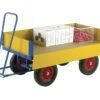 Turntable Trailer with Drop Down Side Panels