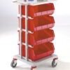 Store and Distribution Trolleys with Steel or Lined Tray Top