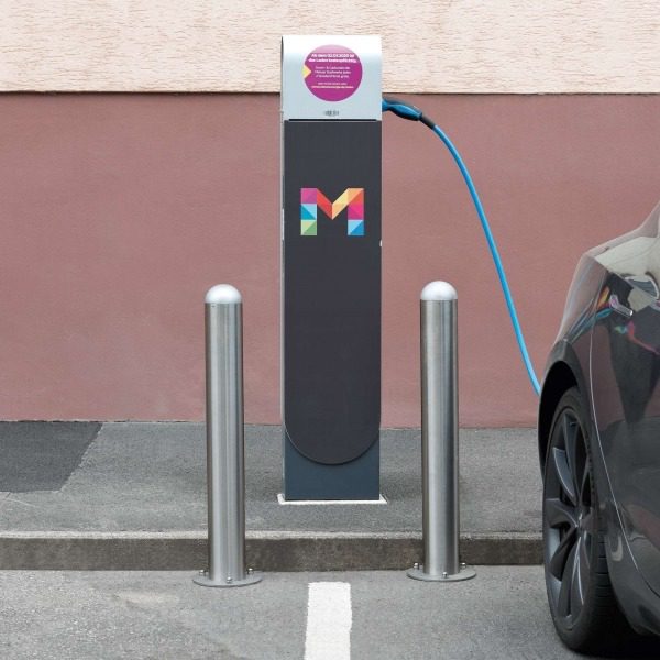 EV Charging Point Protection Bollards