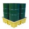 4 Drum Spill Pallet With 4-Way Forklift Entry
