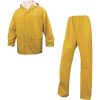 Delta Plus Double Sided PVC Coated Polyester Rain Suit