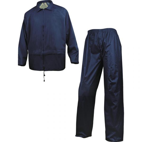 Delta Plus PVC Coated Polyester Rain Suit