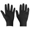 Disposable Black Nitrile Diamond Grip Gloves