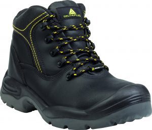 Delta Plus Buffalo Smooth Leather Wide Fit Boots