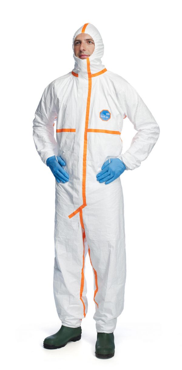 Tyvek Protective Hooded Coverall