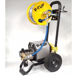 Mobile Electric Pressure Washer with 20m Hose Reel