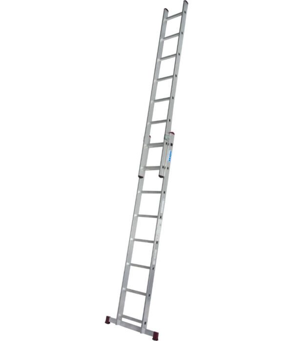 Square Rung Double Extension Ladder