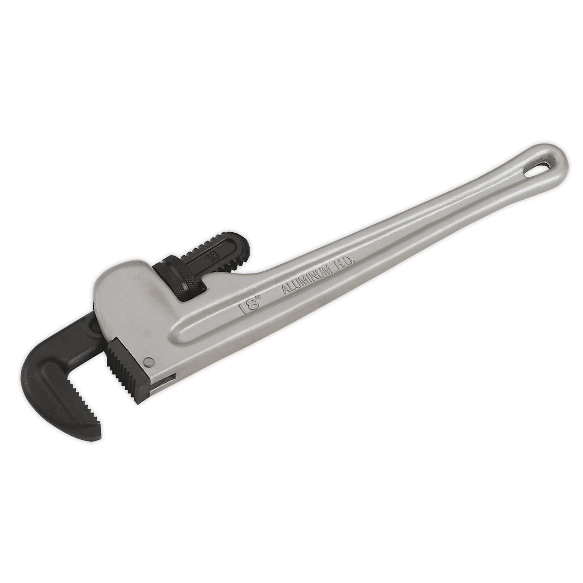 Sealey AK5109 Pipe Wrench European Pattern 450mm Aluminium Alloy ...