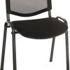 Teknik 1500MESH-BLK Conference Mesh Chair Black
