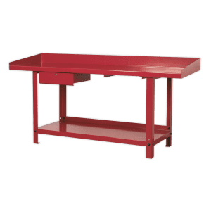 2m Steel Workbench with 1 Drawer