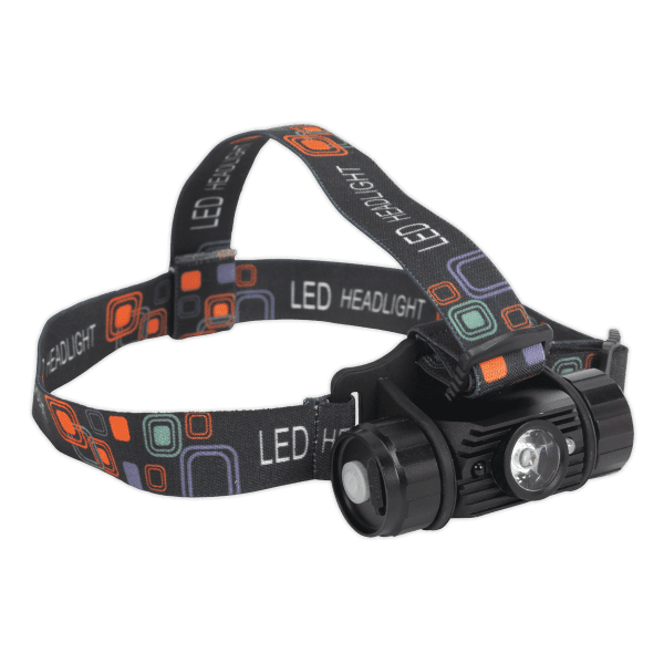 Rechargeable Head Torch with Auto-Sensor