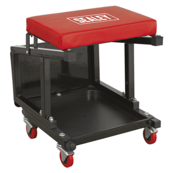 Mechanic's Utility Seat and Step Stool