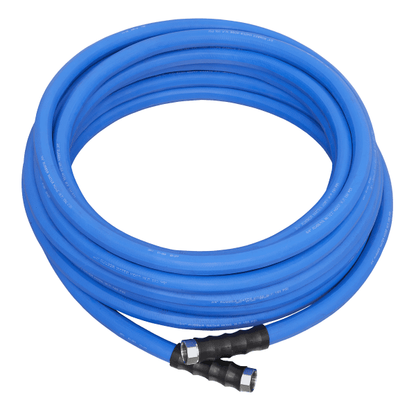 Heavy-Duty Hot and Cold Rubber Water Hose