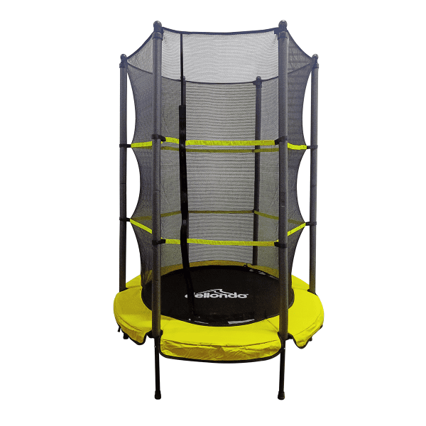 55 Mini Trampoline with Safety Enclosure Net