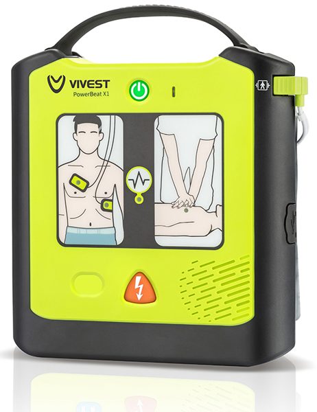 Defibrillator VIVEST POWER BEAT X1 SEMI-AUTOMATIC AED