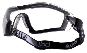 Bolle Cobra With Foam And Strap Safety Goggle - BOCOBFSPSI