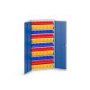 Bott Verso Bin Cupboard with 10 Shelves, 66 Bins, WxDxH: 1050x350x2000mm, PN: 16926501