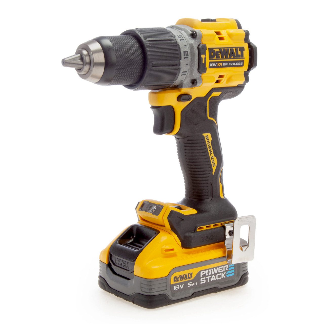 DeWalt DCD805H2T 18V XR Compact Brushless Combi Drill (2 X 5.0AH ...