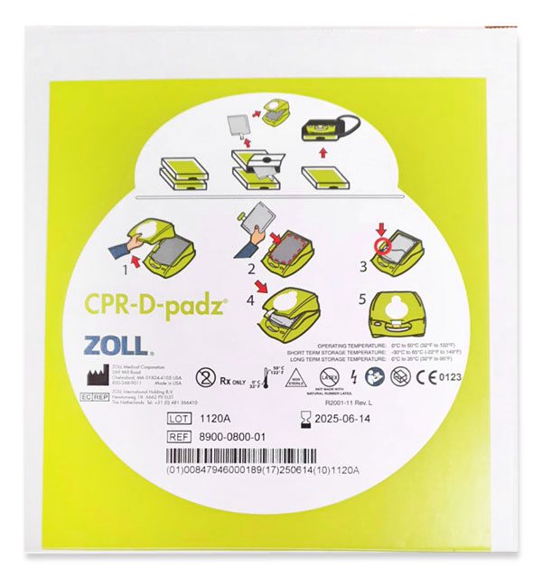 ZOLL CM7043 CPR-D Padz (900-0800-01)