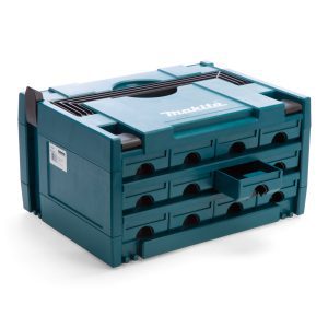 The Makita P-84327 Makpac Case with 12 Drawers