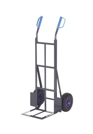 APOLLO UK Heavy Duty Sack Truck - Strong Angle Iron Unit with Wheel Guards